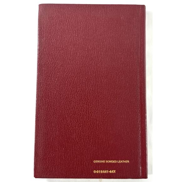 1985 The Bible Promise Book – Barbour Leatherette Pocket Edition Gold Gilt Edges - Picture 11 of 16